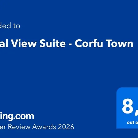 Royal View - Corfu Town Lägenhet *